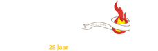 Warmtestore jubileumlogo 25 jaar bestaan